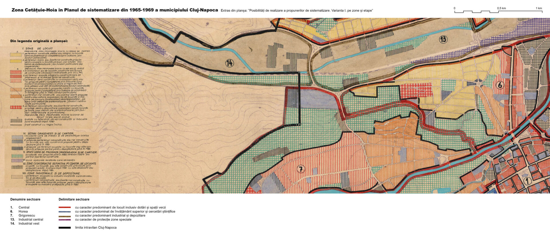 Urban plan from the ’60s