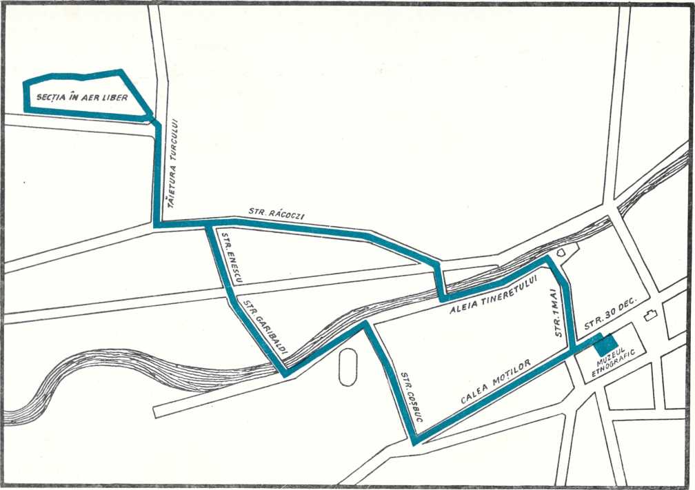 Valeriu Butură’s 1968 concept to connect the open air museum at Hoia to the Ethnography Museum downtown